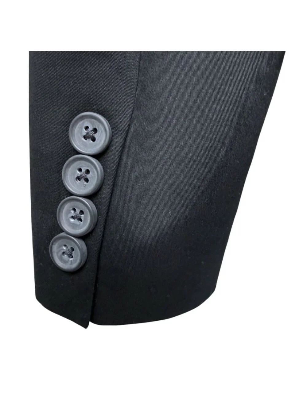 CREWCUTS Thompson Blazer Boys 12 Black Cotton Suit Jacket Formal School